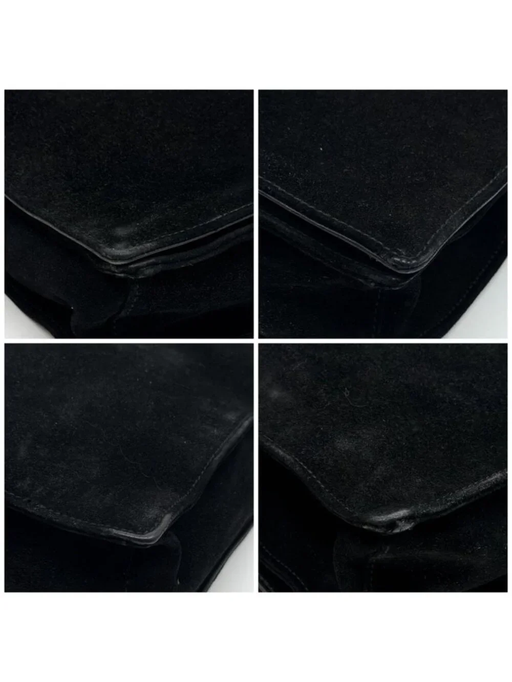 Gucci Tom Ford Era Suede Shoulder Bag Messenger